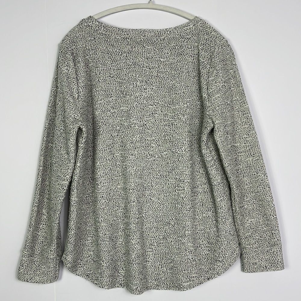 LOFT Boucle Tunic Sweatshirt, Large - Picture 5 of 10